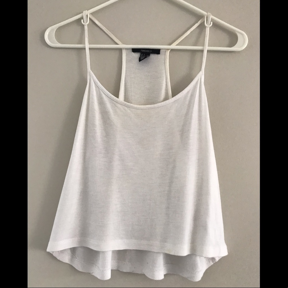 Cropped Razorback Tank